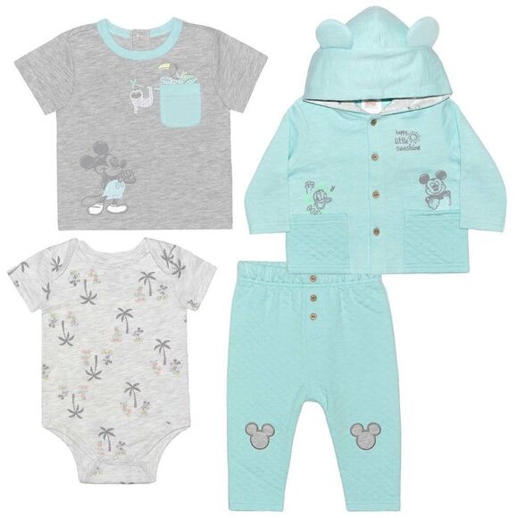 MICKEY MOUSE INFANT Layette 4-piece Set - Picture 10 of 10